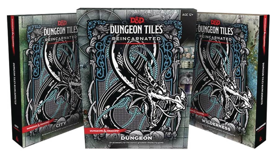 Dungeons & Dragons RPG Dungeon Tiles Reincarnated - City