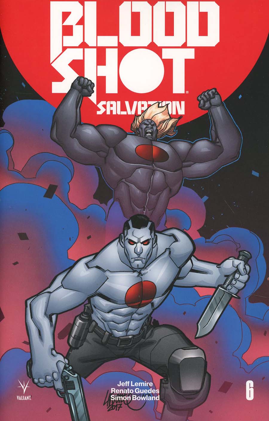 Bloodshot Salvation #6 Cover E Incentive David Lafuente Interlocking Variant Cover