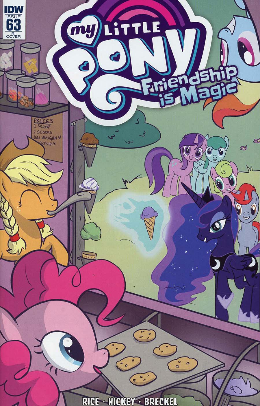 My Little Pony Friendship Is Magic #63 Cover C Incentive Jen Vaughn Variant Cover