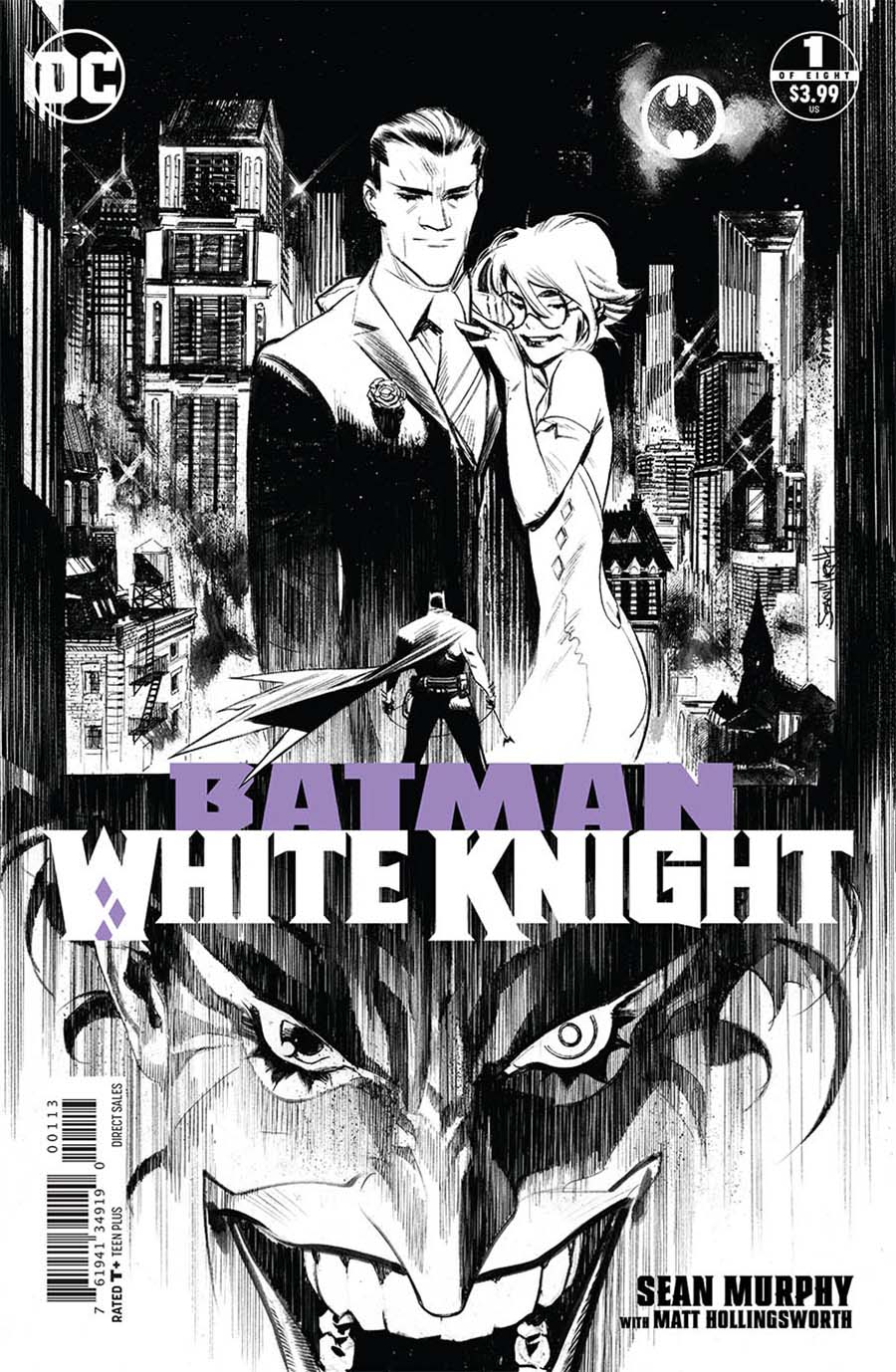 Batman White Knight #1 Cover D 3rd Ptg Variant Sean Murphy Cover