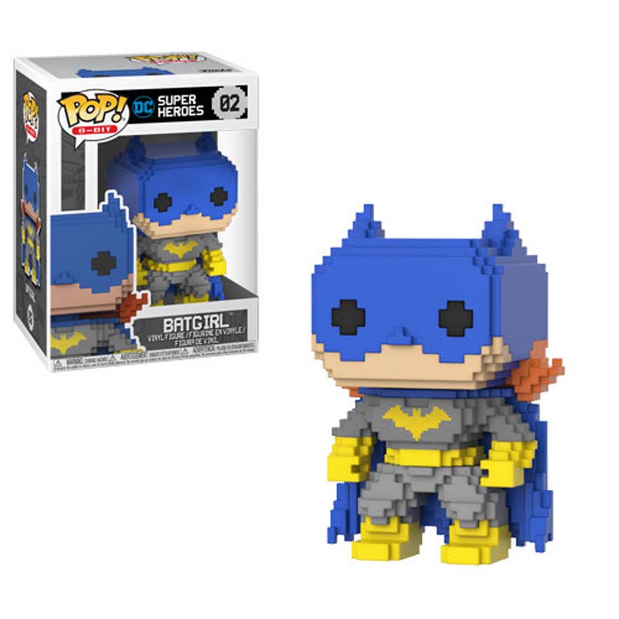 POP 8-Bit 02 DC Comics Batgirl Classic Vinyl Figure