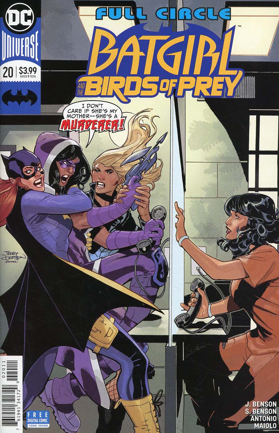 Batgirl And The Birds Of Prey #20 Cover A Regular Terry Dodson & Rachel Dodson Cover