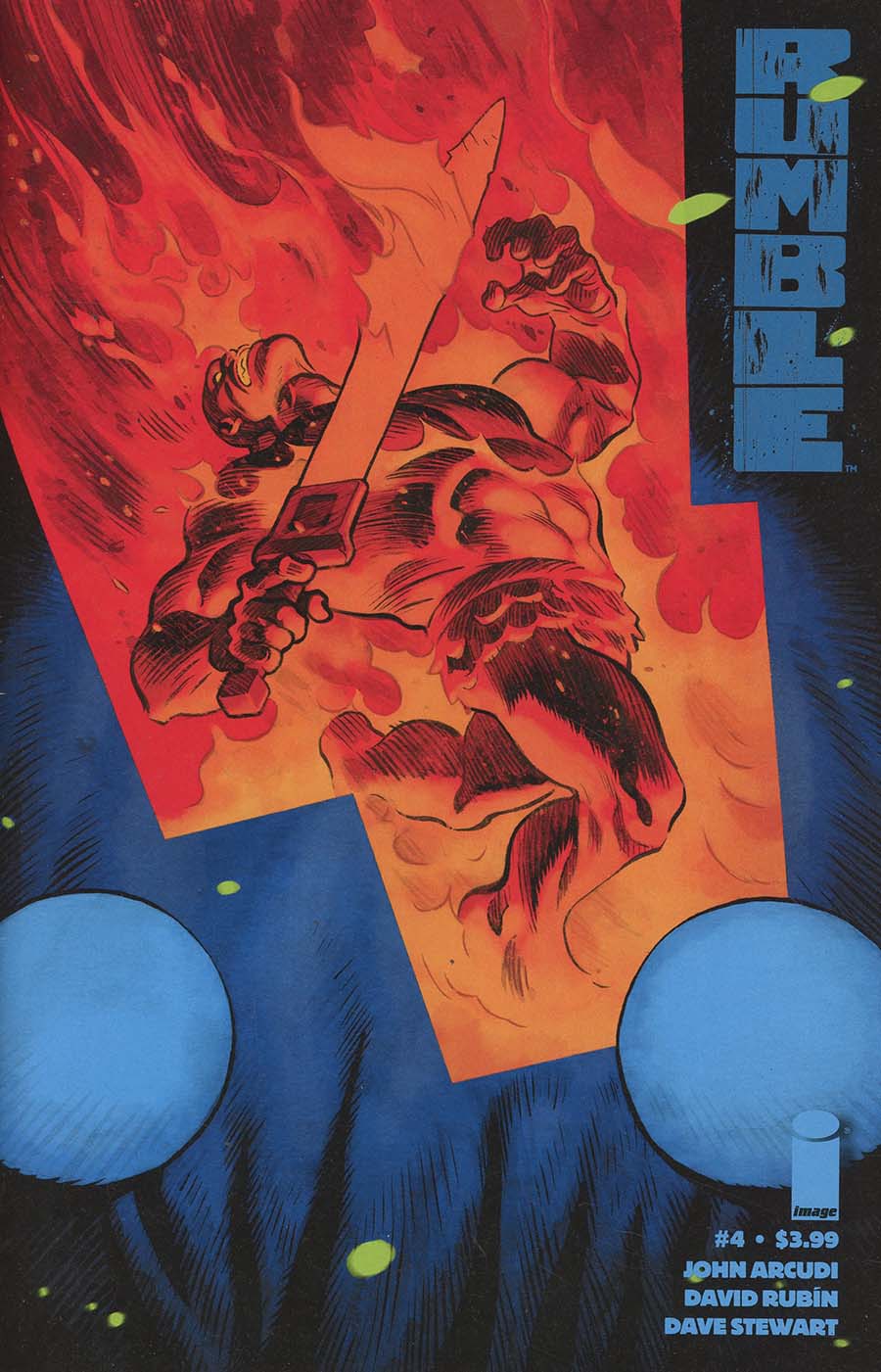 Rumble Vol 2 #4 Cover B Variant Marcial Toledano Vargas & Dave Stewart Cover