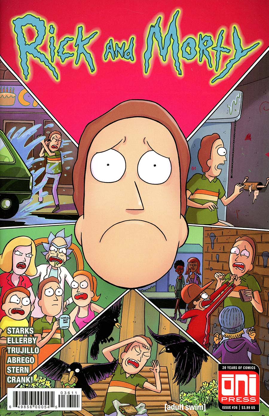 Rick And Morty #36 Cover A Regular Marc Ellerby & Allison Strejlau Cover