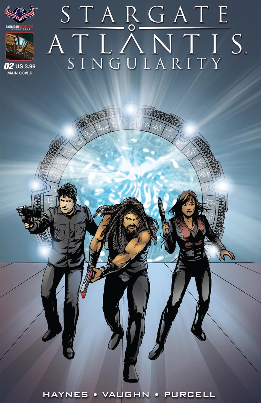 Stargate Atlantis Singularity #2 Cover A Regular Mark Wheatley Cover