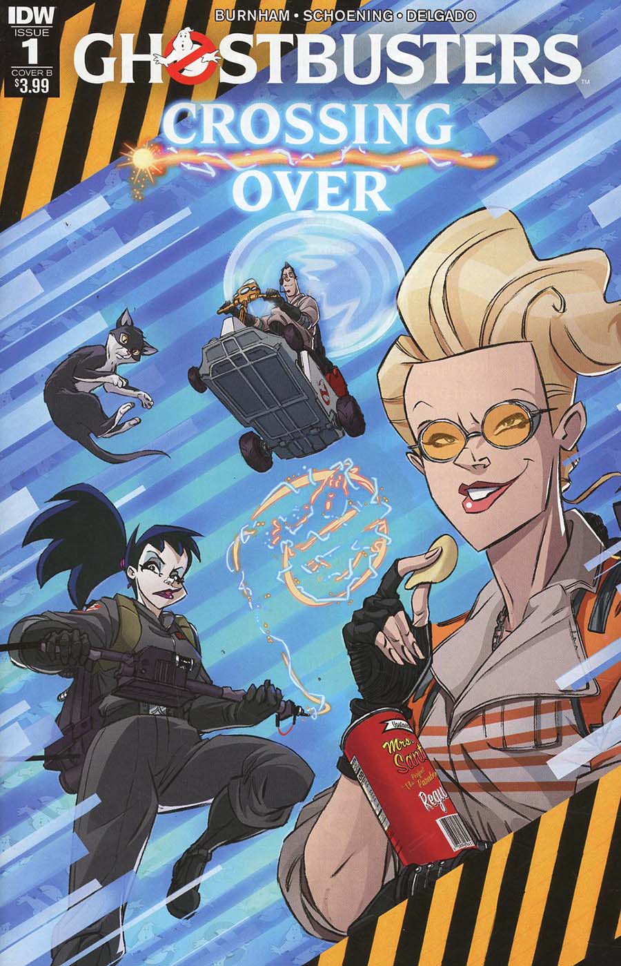 Ghostbusters Crossing Over #1 Cover B Variant Dan Schoening Cover