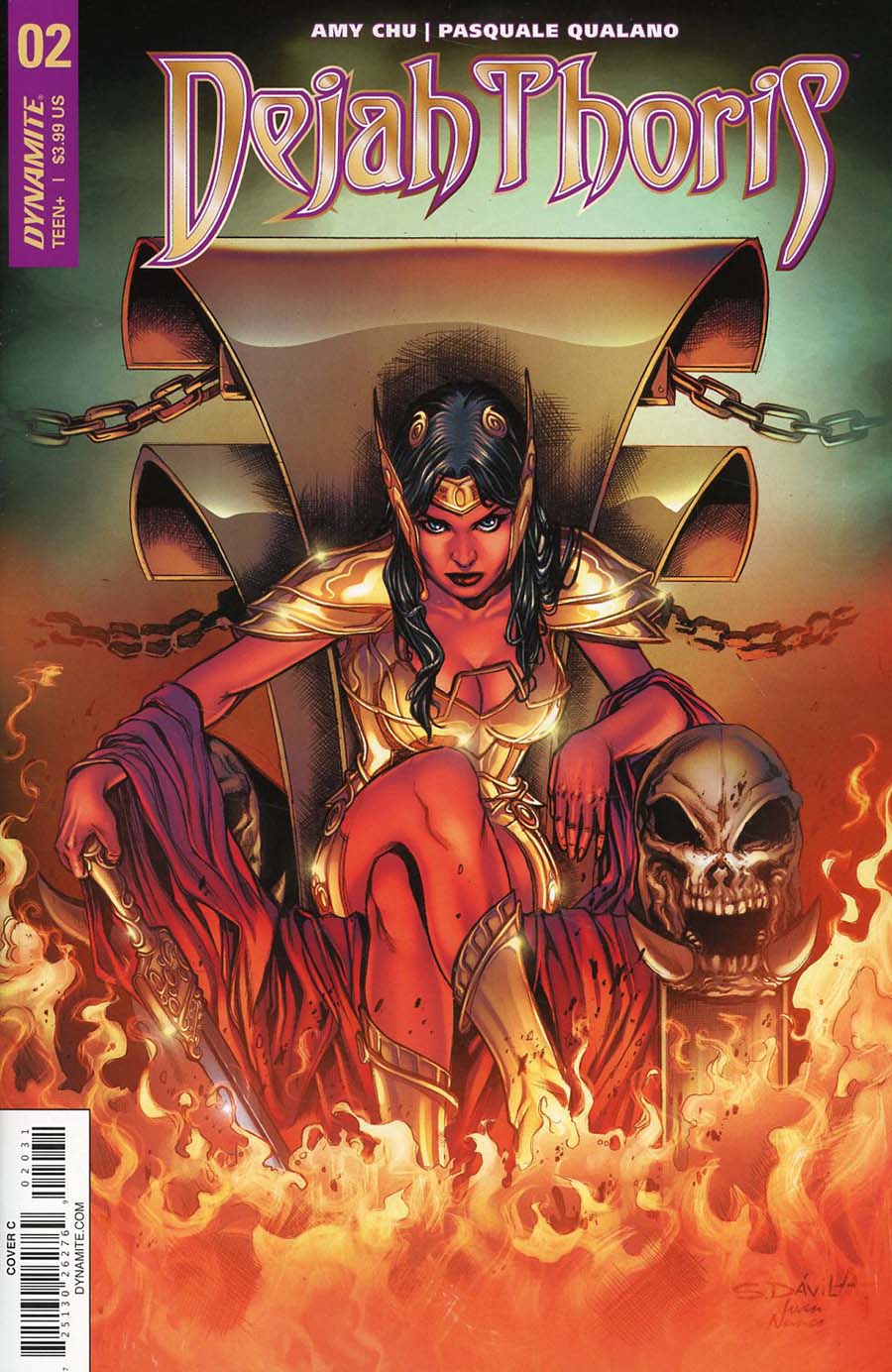 Dejah Thoris Vol 2 #2 Cover C Variant Sergio Davila Cover