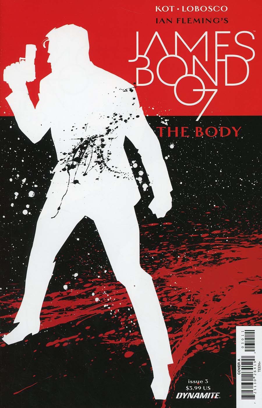 James Bond The Body #3 Cover A Regular Luca Casalanguida Cover