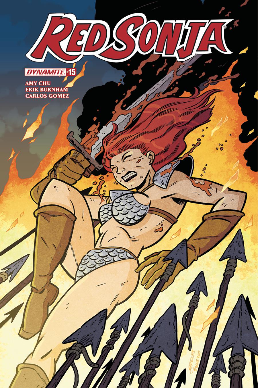 Red Sonja Vol 7 #15 Cover E Variant Anthony Marques Subscription Cover