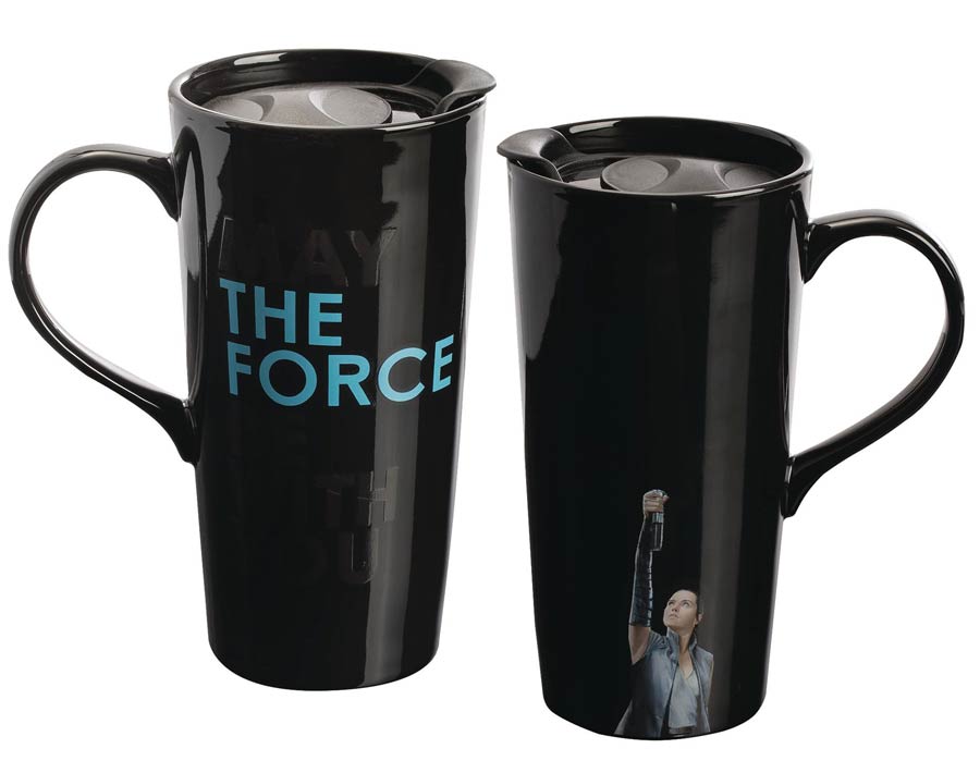 Star Wars Episode VIII The Last Jedi Rey Ceramic Heat Reactive Mug