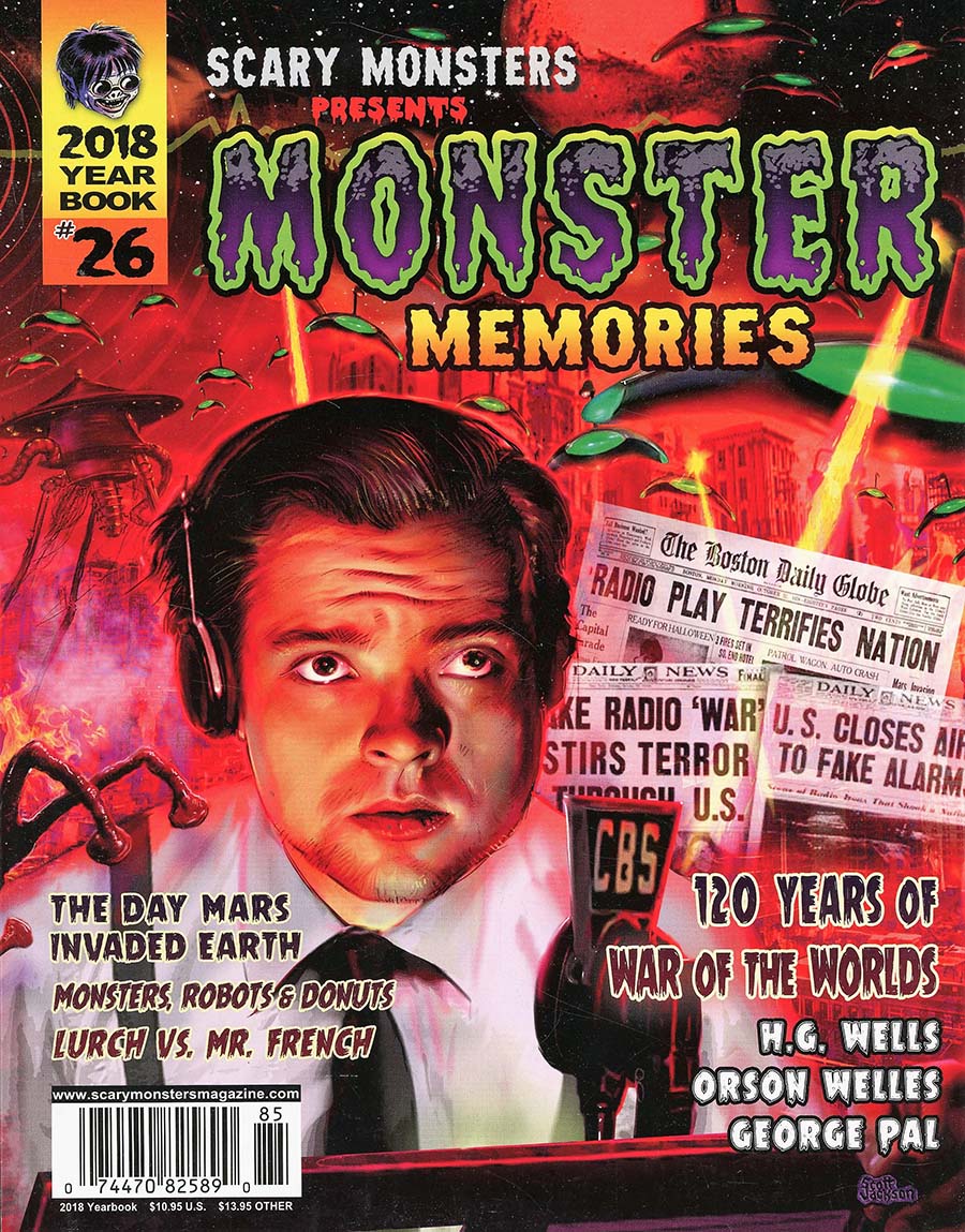 Scary Monsters Yearbook #26 2018 Monster Memories