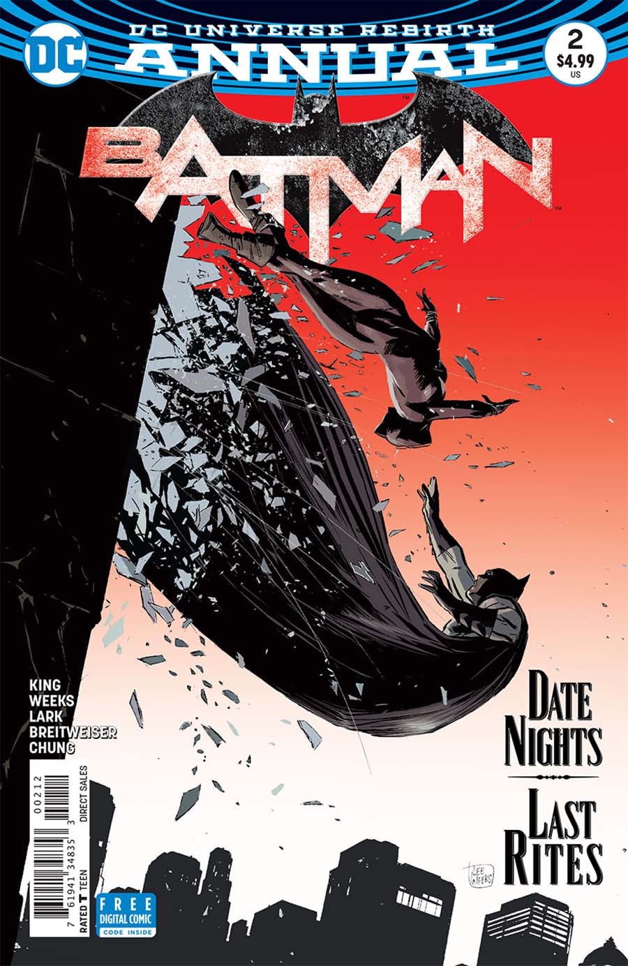 Batman Vol 3 Annual #2 Cover B 2nd Ptg Variant Lee Weeks Cover