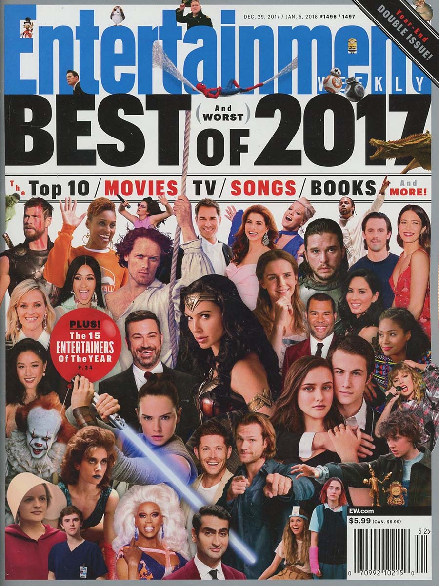 Entertainment Weekly #1496 / #1497 December 29 2017 / January 5 2018