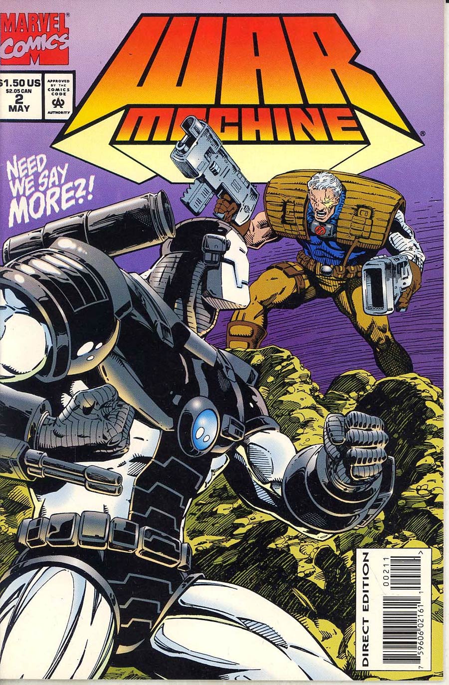 War Machine #2 Cover B Without Card