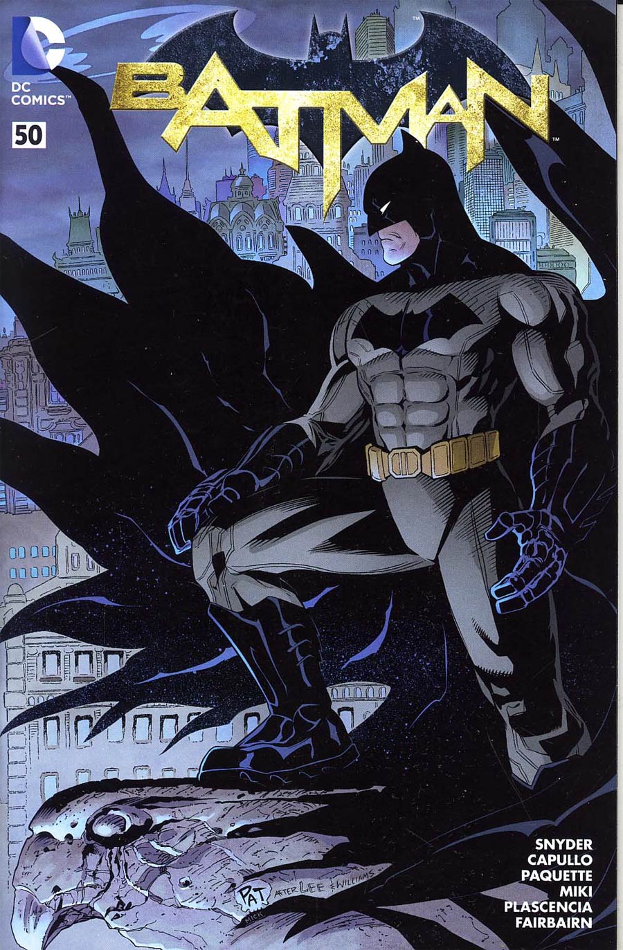 Batman Vol 2 #50 Cover K Wizard World Comic Con Box Pat Gleason Variant ...