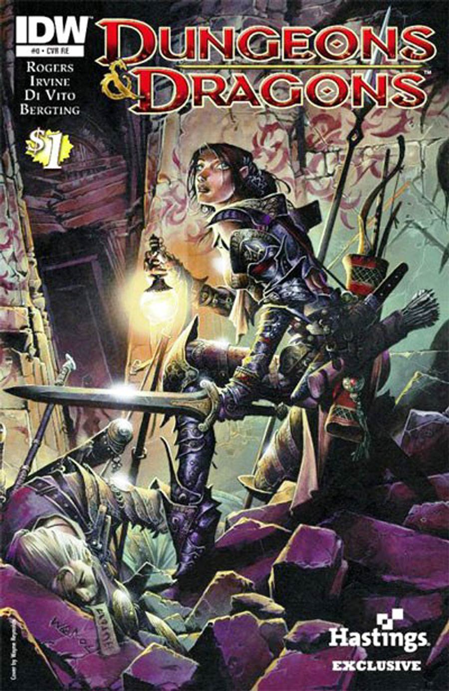 Dungeons & Dragons #0 Cover E Hastings Exclusive Cover