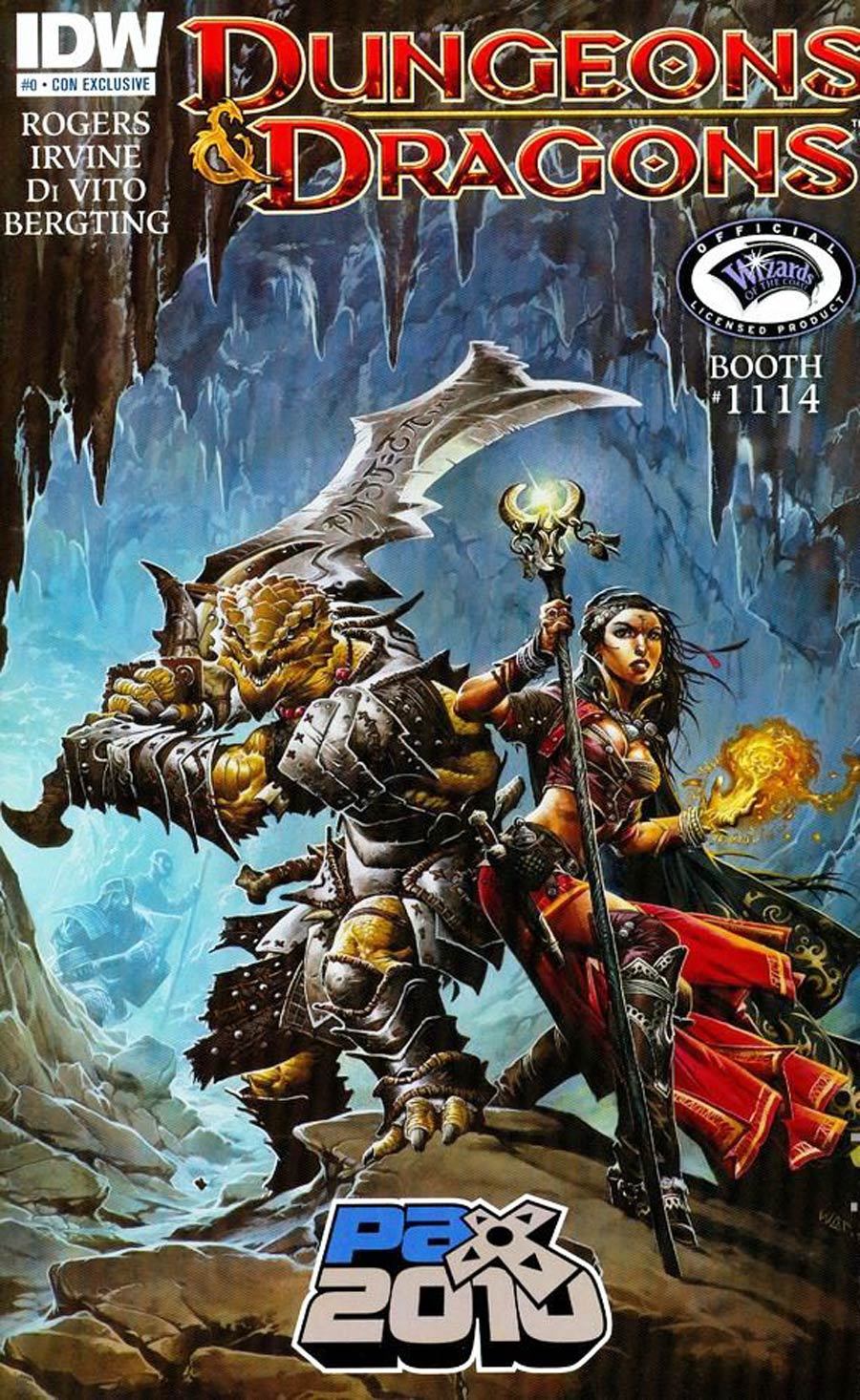 Dungeons & Dragons #0 Cover G Pax 2010 Cover