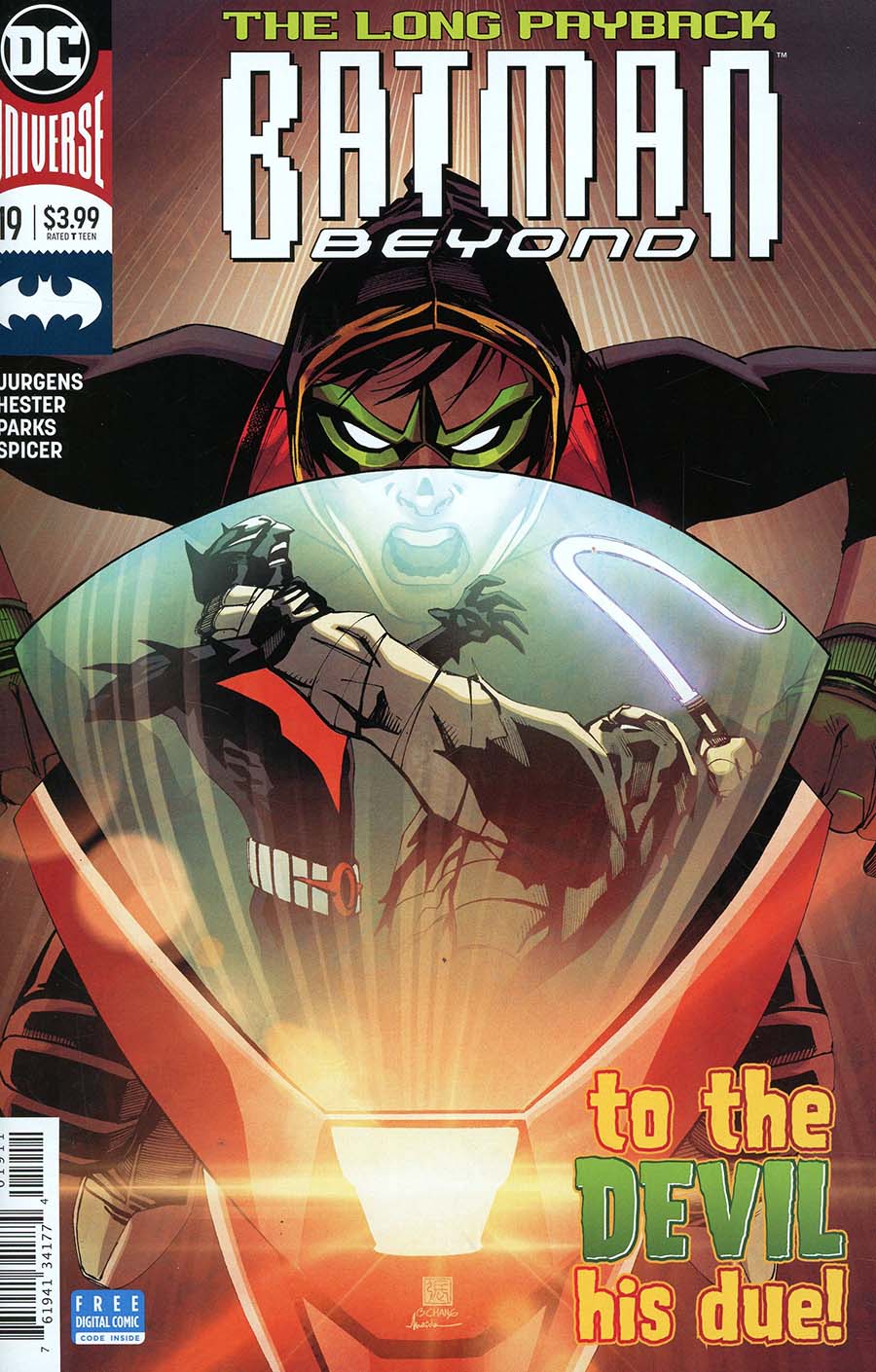 Batman Beyond Vol 6 #19 Cover A Regular Bernard Chang Cover