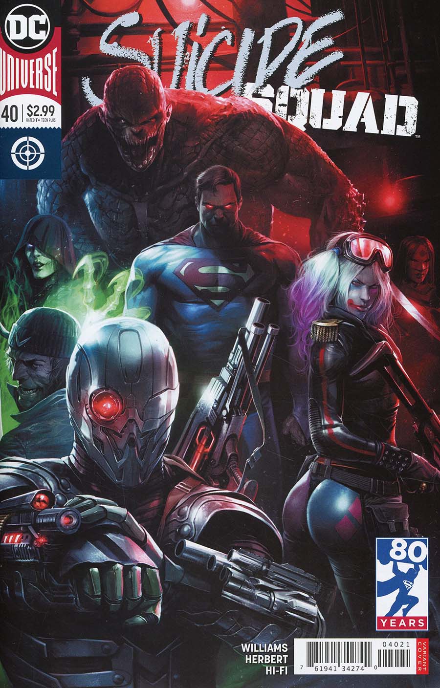 Suicide Squad Vol 4 #40 Cover B Variant Francesco Mattina Cover