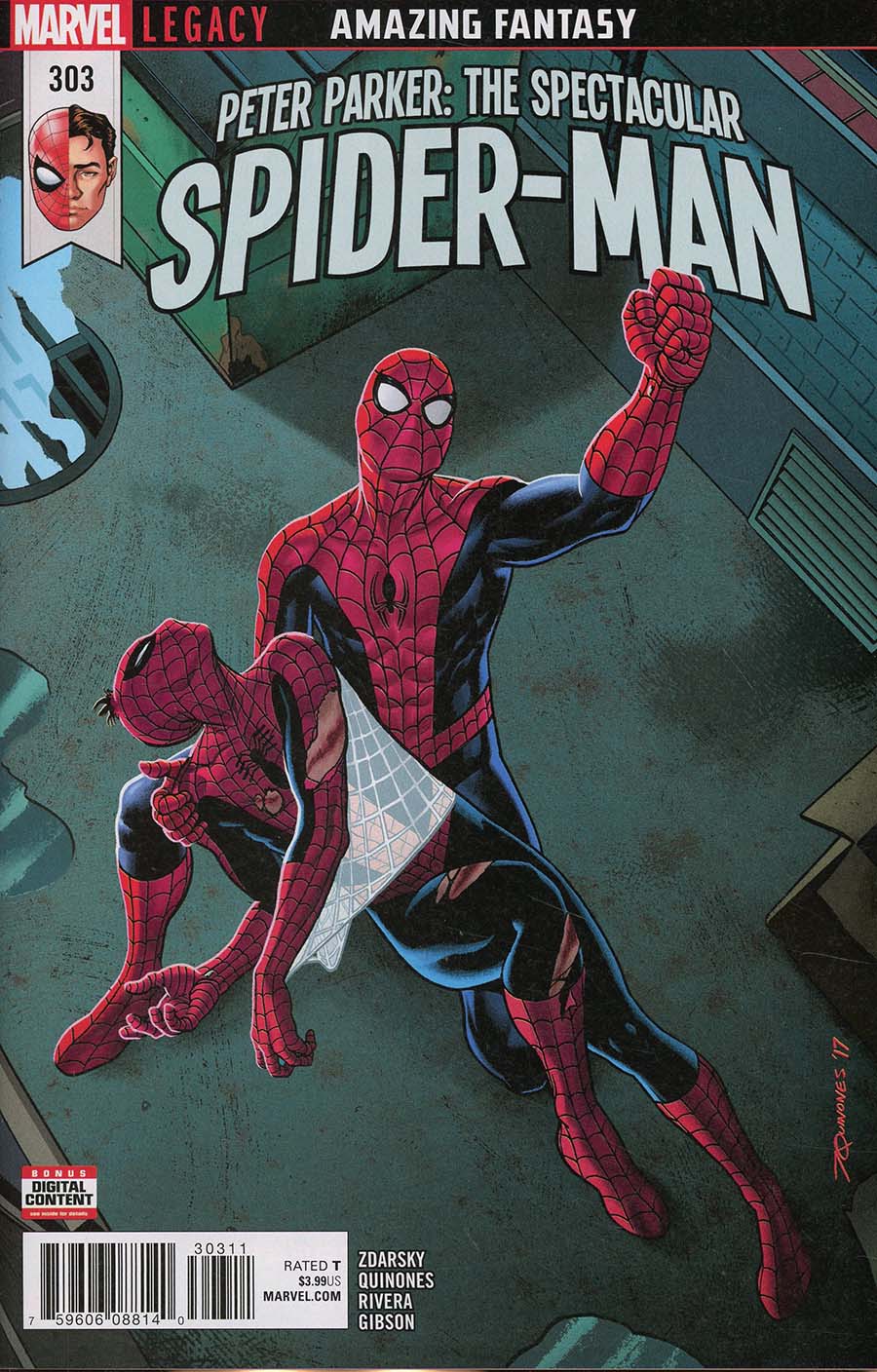 Peter Parker Spectacular Spider-Man #303 Cover A Regular Joe Quinones Cover