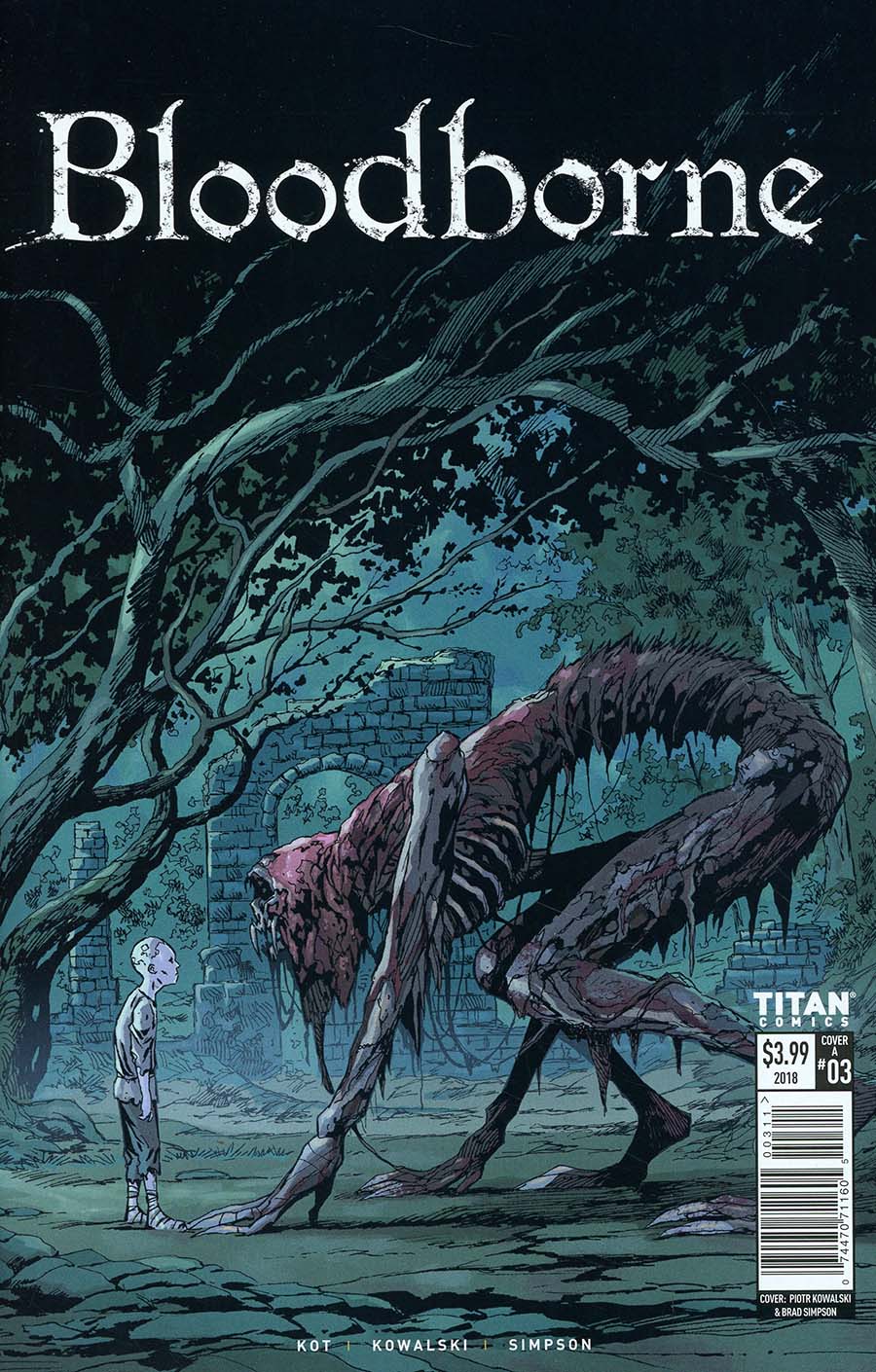 Bloodborne #3 Cover A Regular Piotr Kowalski Cover