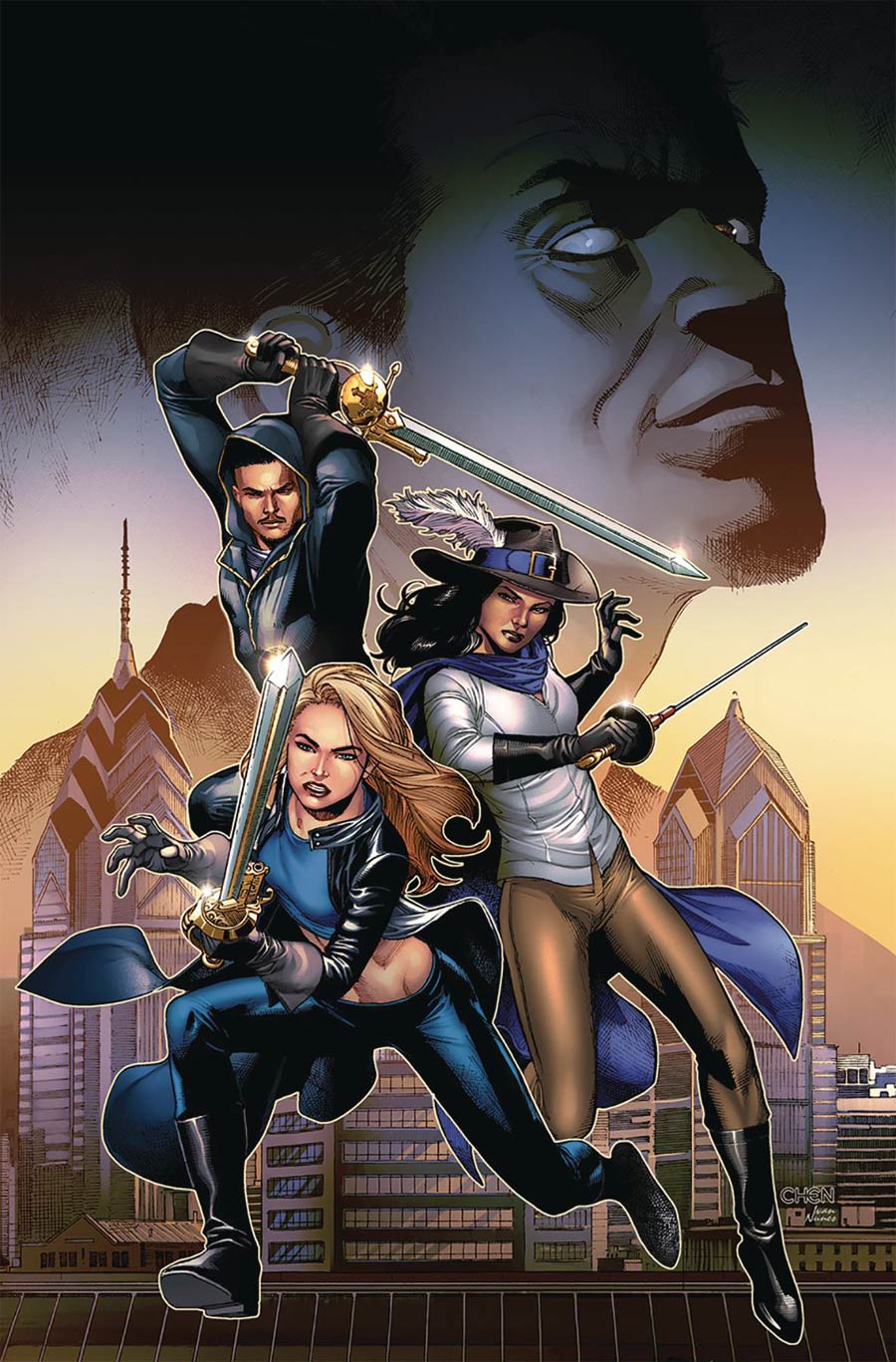 Grimm Fairy Tales Presents Musketeers #3 Cover A Sean Chen
