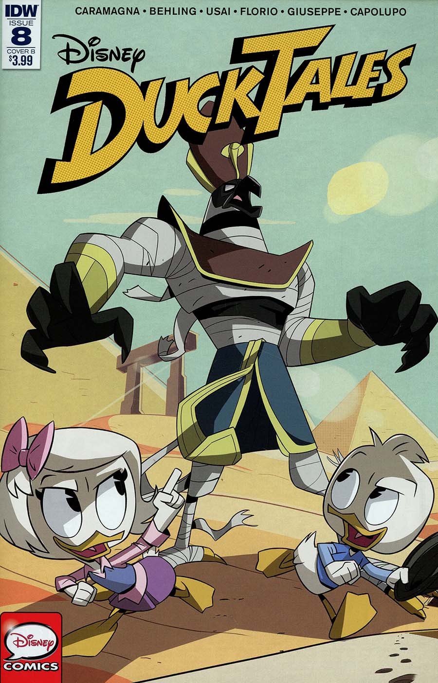 Ducktales Vol 4 #8 Cover B Variant Marco Ghiglione Cover