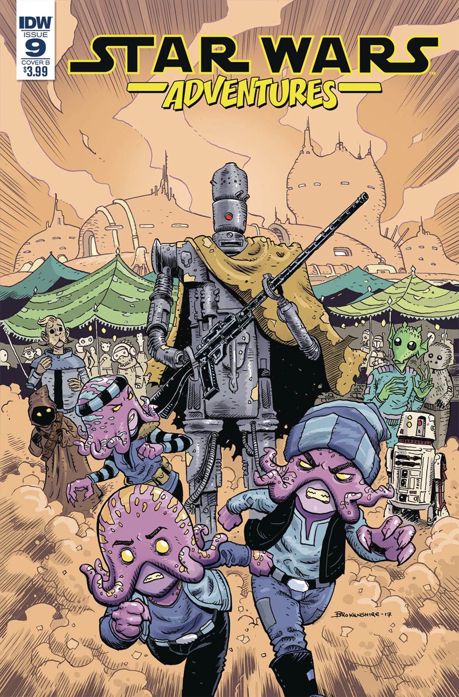 Star Wars Adventures #9 Cover B Variant Nickolas Brokenshire Cover