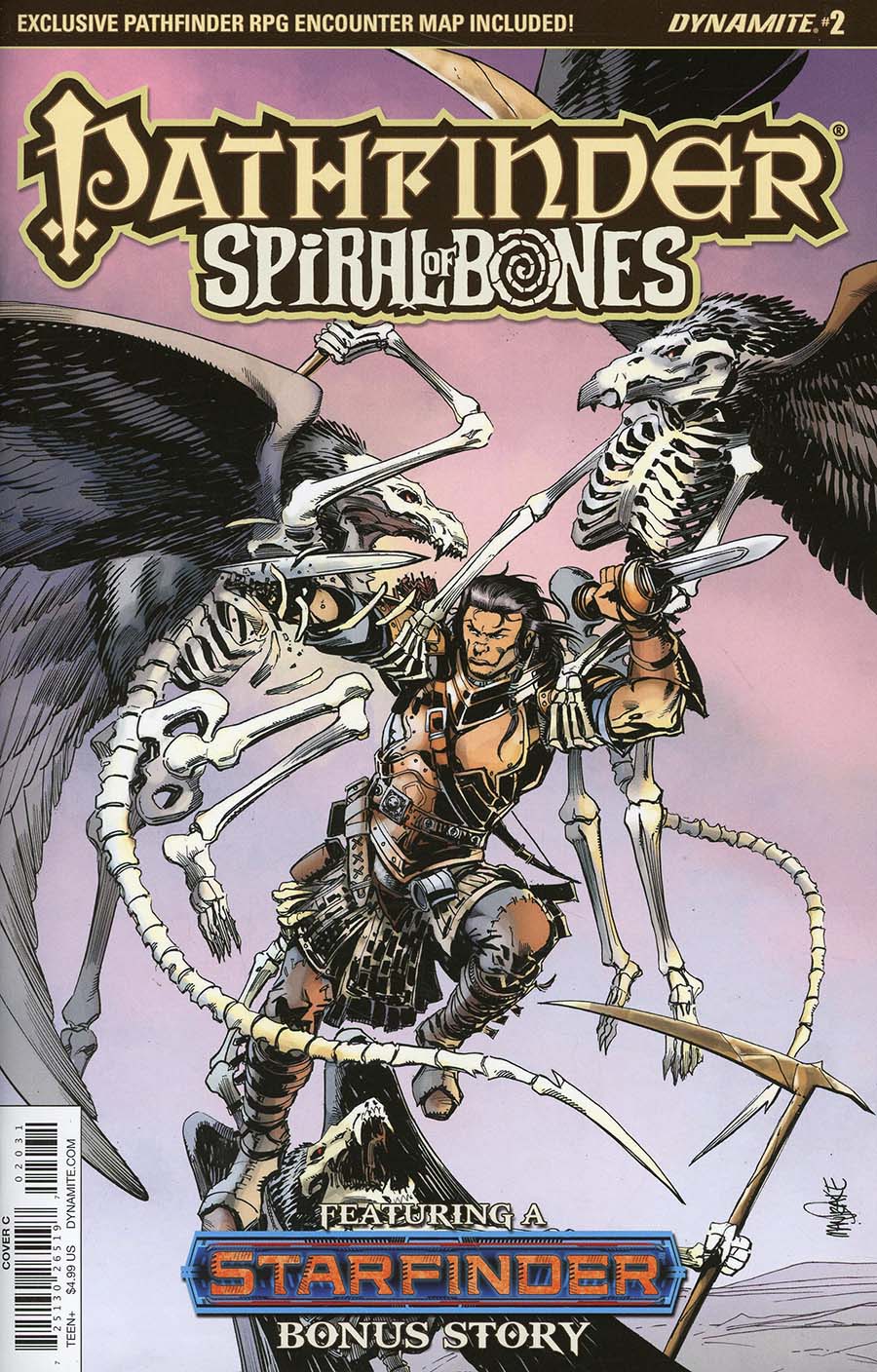 Pathfinder Spiral Of Bones #2 Cover C Variant Tom Mandrake Cover