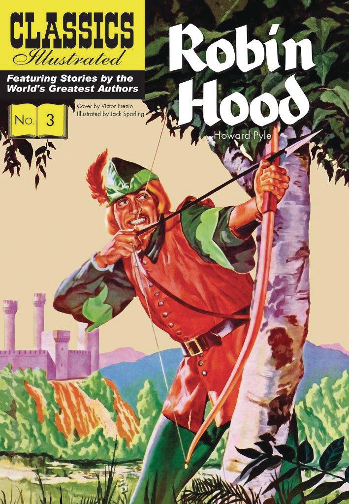 Classic Illustrated Robin Hood HC