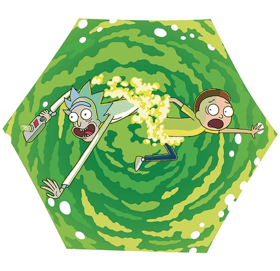 Rick And Morty Portal Umbrella