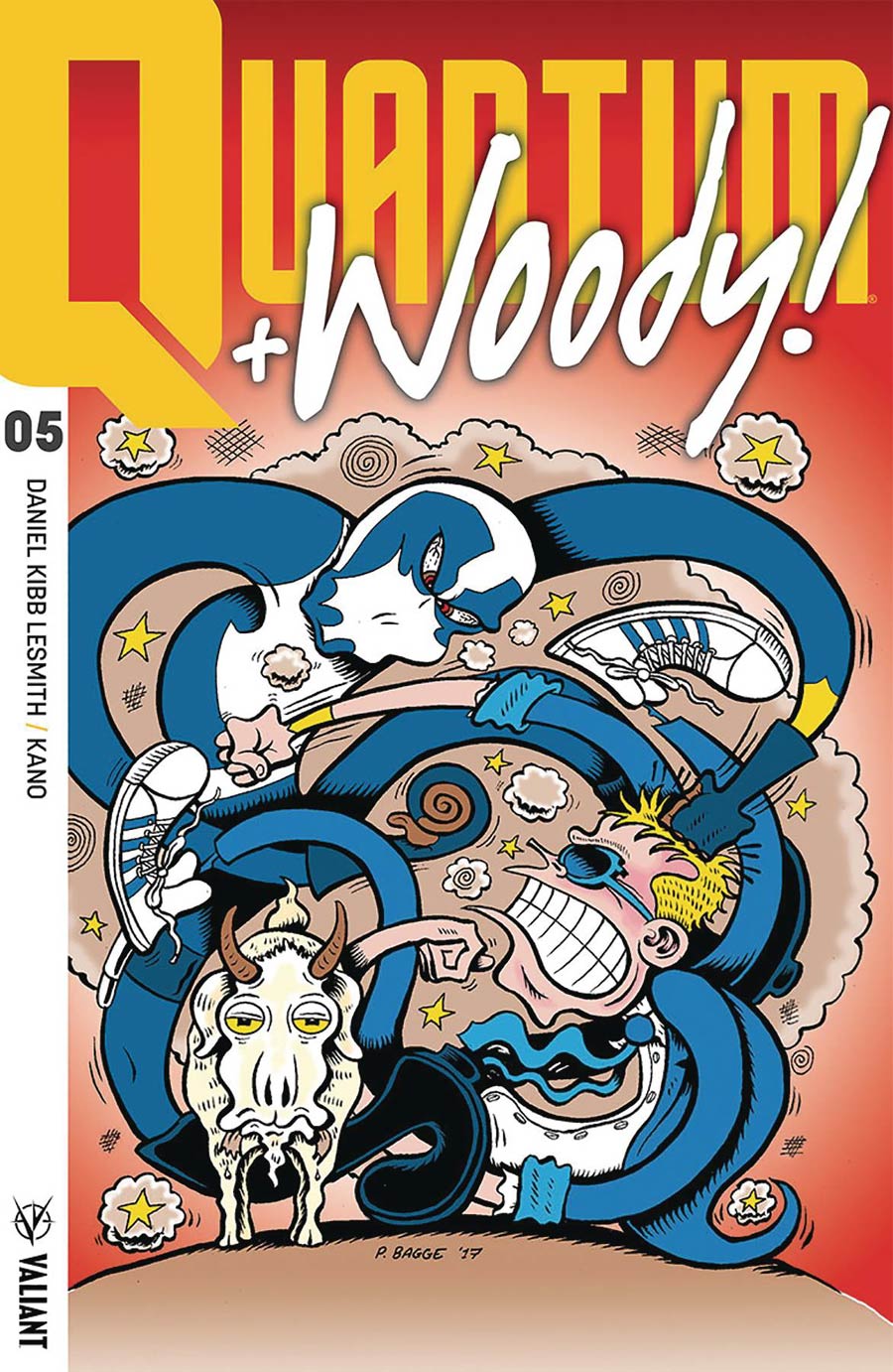 Quantum & Woody Vol 4 #5 Cover E Incentive Peter Bagge Quantum & Woody Icon Variant Cover