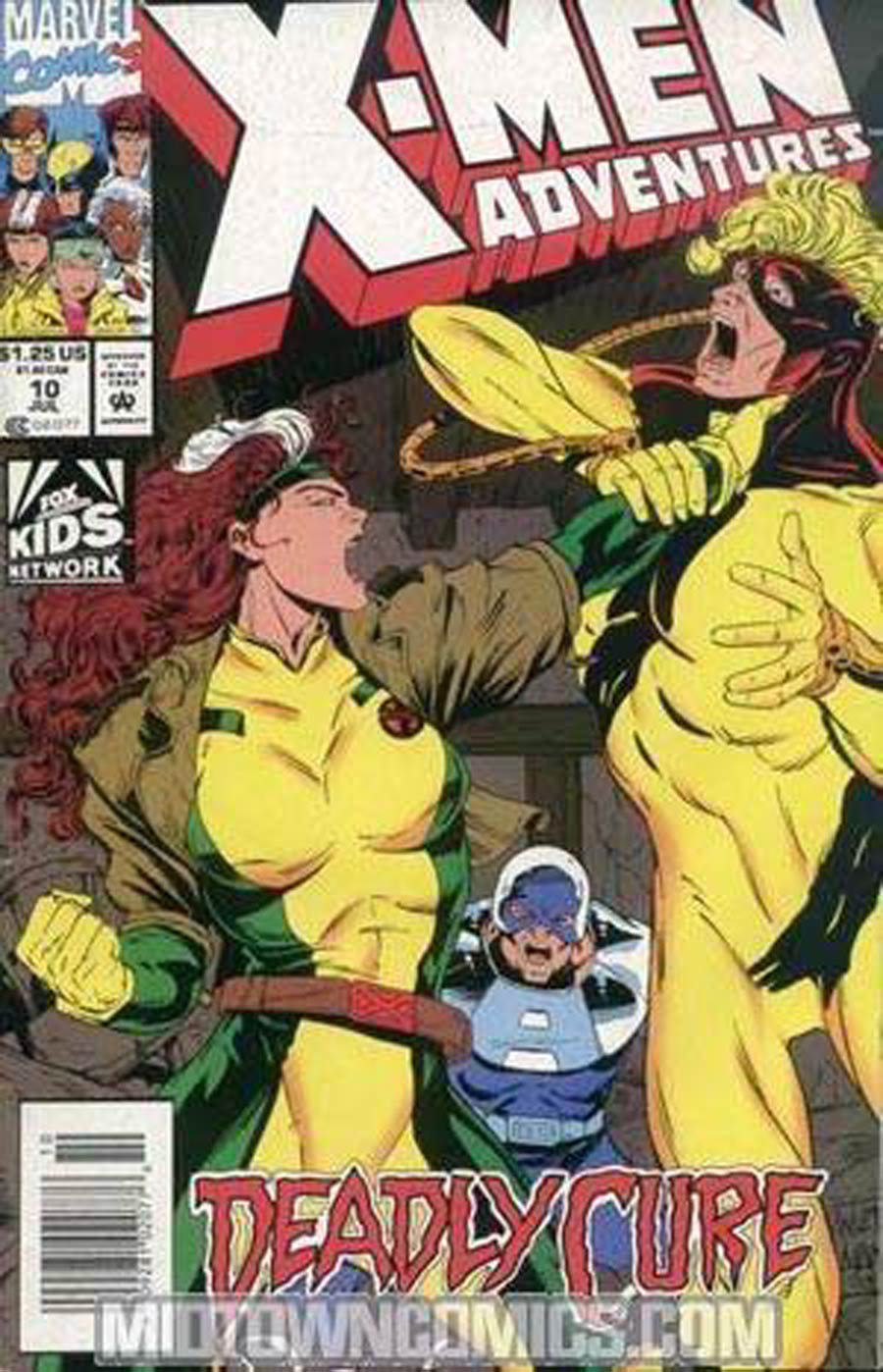 X-Men Adventures #10 Cover B Without Card