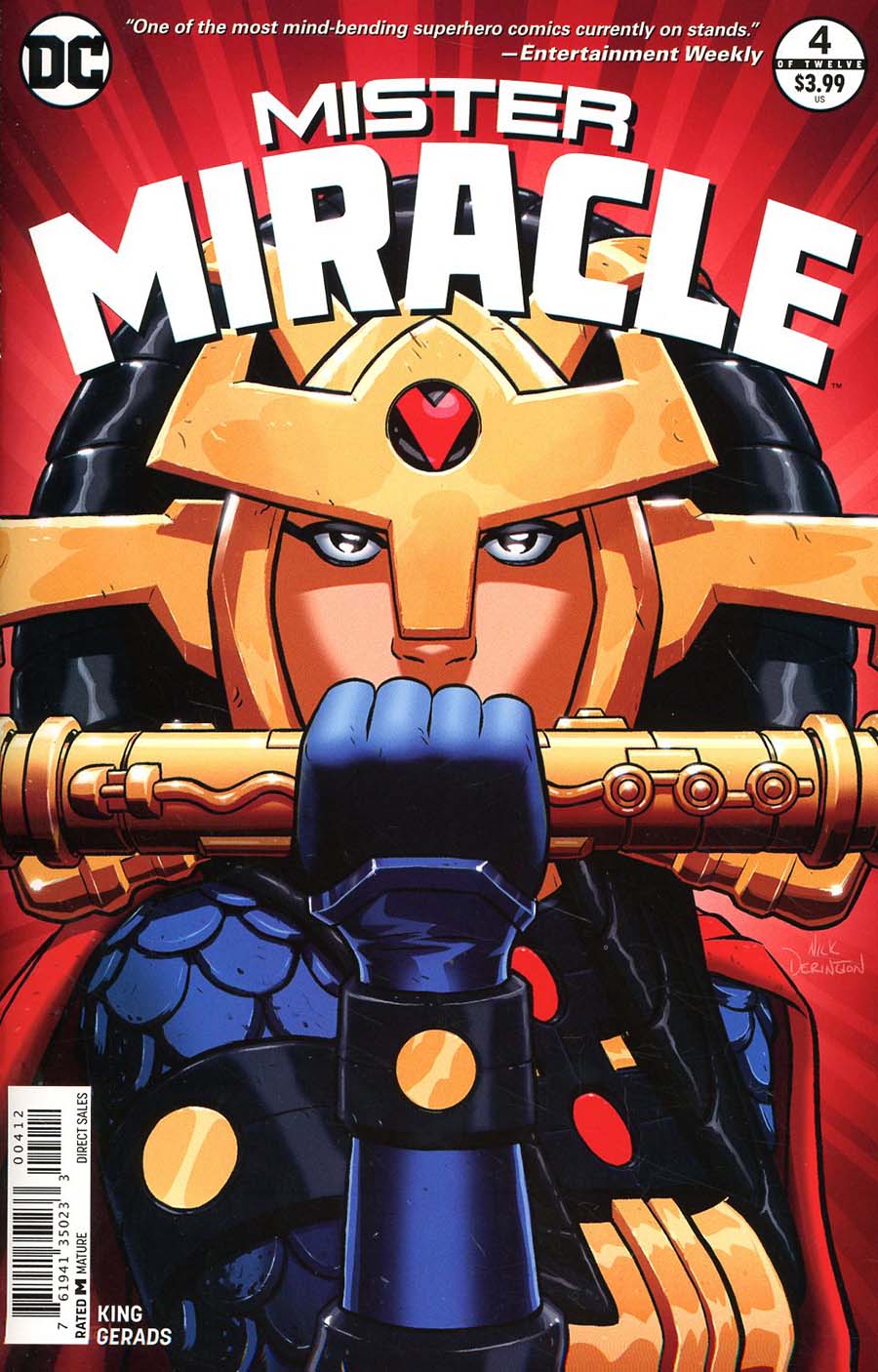 Mister Miracle Vol 4 #4 Cover C 2nd Ptg Variant Nick Derrington Cover