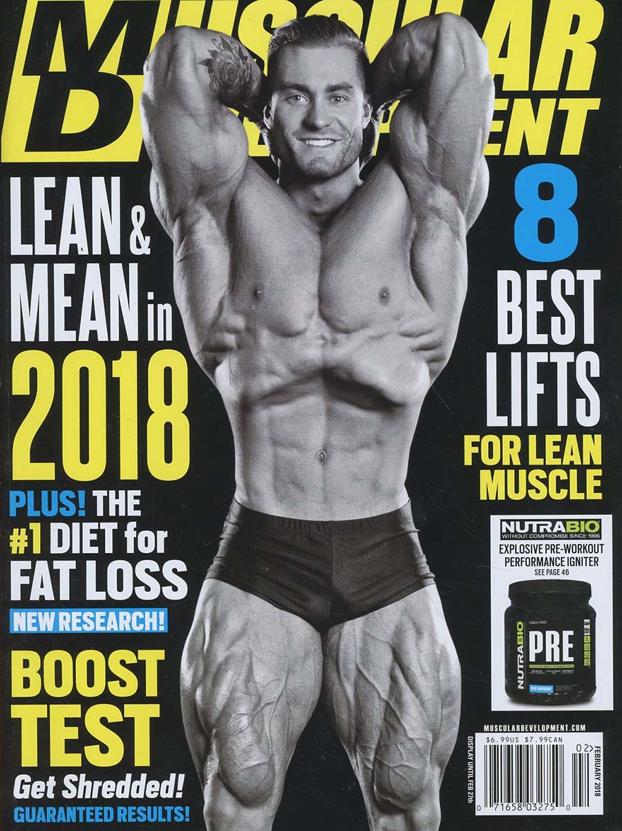 Muscular Development Magazine Vol 55 #1 February 2018