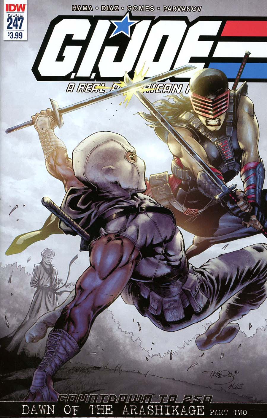 GI Joe A Real American Hero #247 Cover D 2nd Ptg Variant Netho Diaz Cover