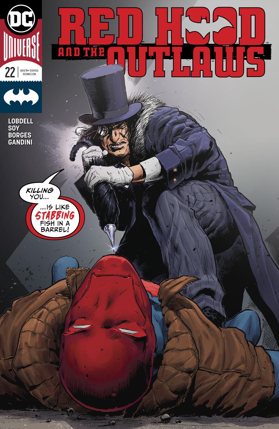 Red Hood And The Outlaws Vol 2 #22 Cover A Regular Trevor Hairsine Cover