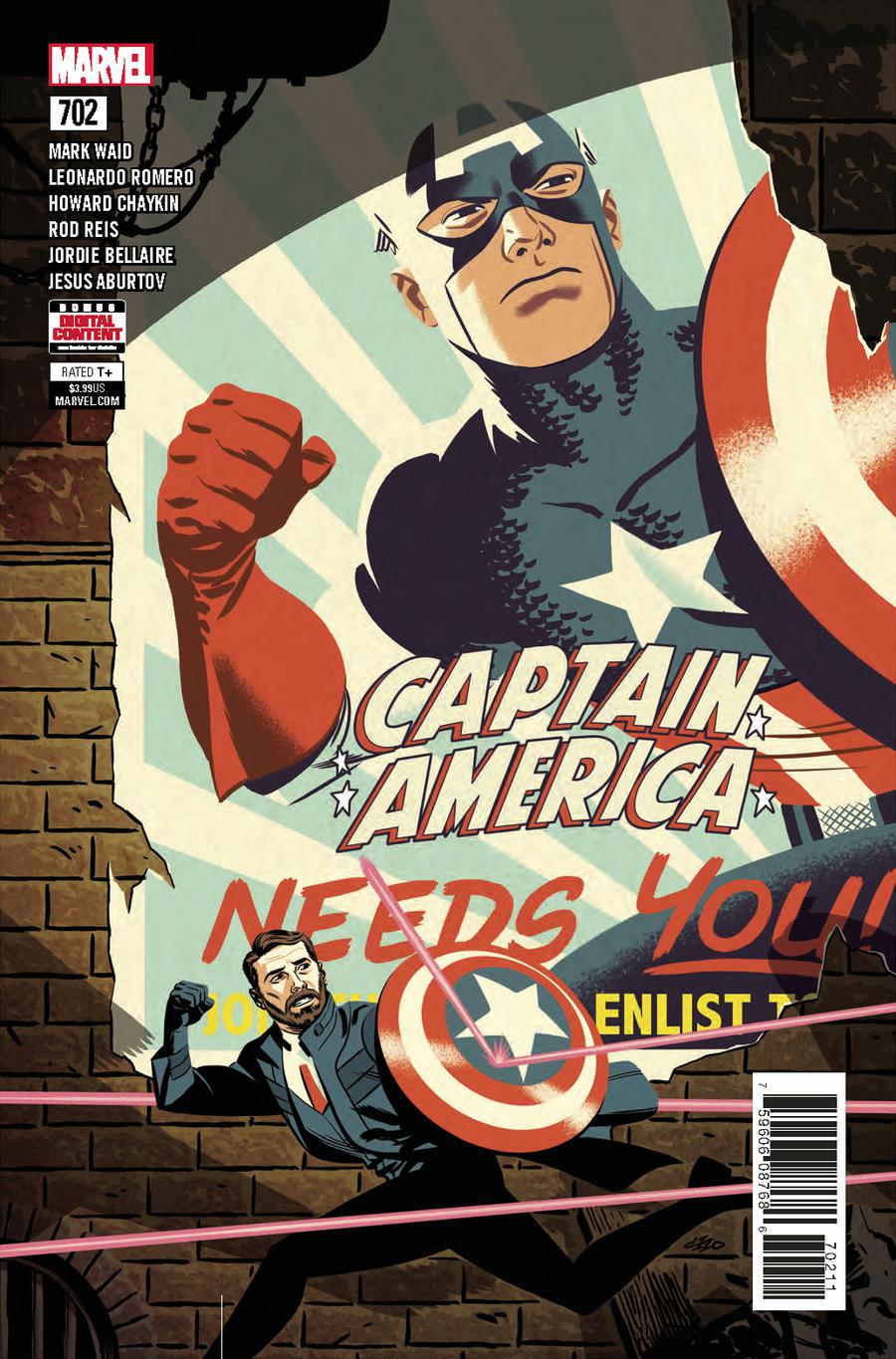 Captain America Vol 8 #702 Cover A Regular Michael Cho Cover