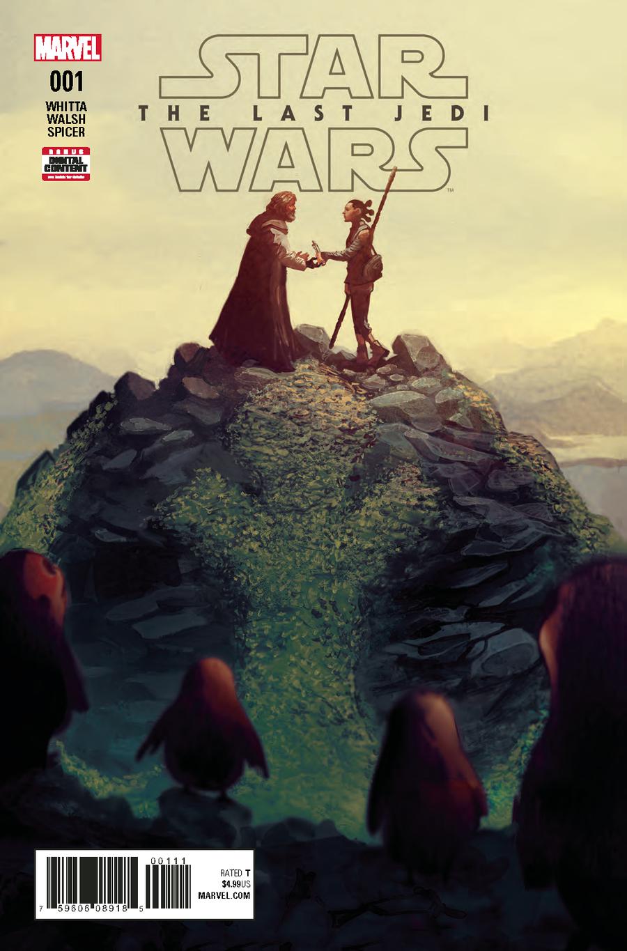 Star Wars Last Jedi Adaptation #1 Cover A Regular Mike Del Mundo Cover