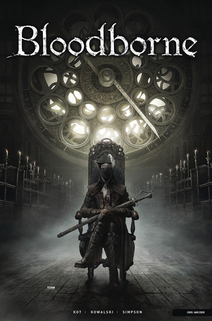 Bloodborne #4 Cover B Variant Game Cover