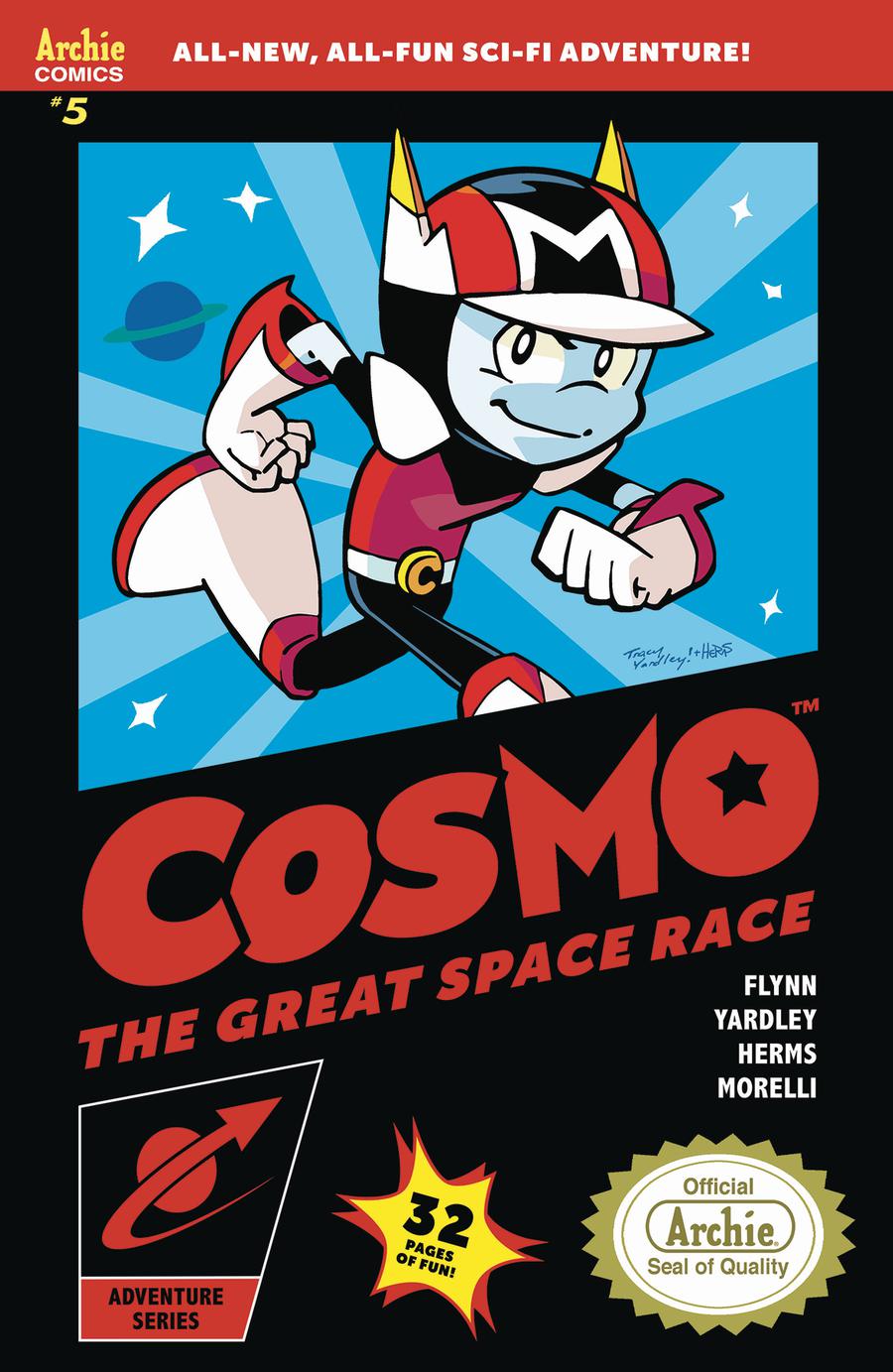 Cosmo #5 Cover B Variant Tracy Yardley Game Box Art Cover