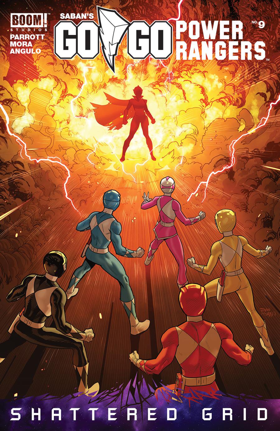 Sabans Go Go Power Rangers #9 Cover A Regular Dan Mora Cover (Shattered Grid Part 2)