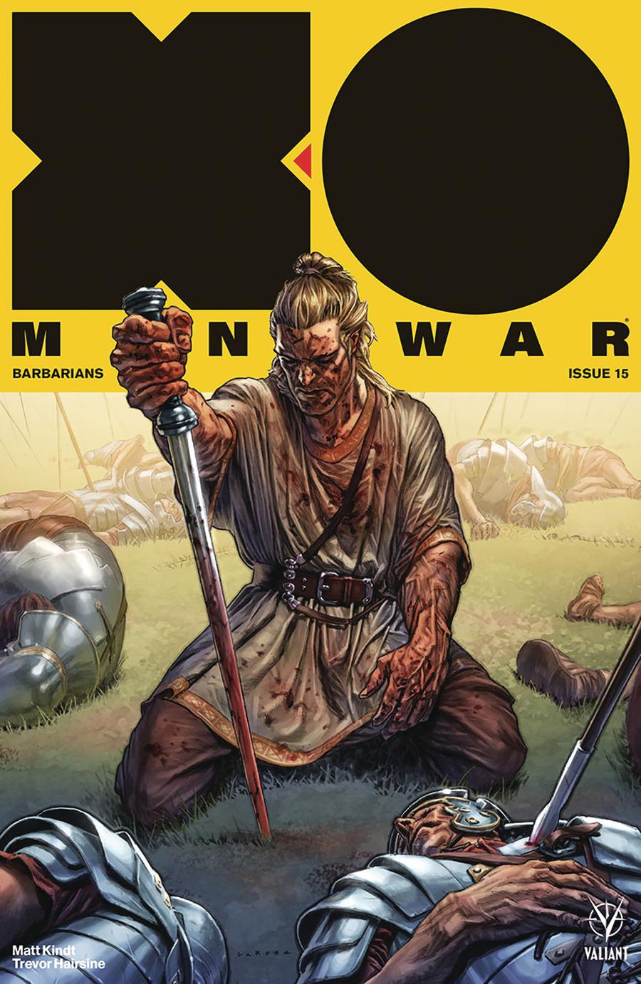 X-O Manowar Vol 4 #15 Cover A Regular Lewis Larosa Cover
