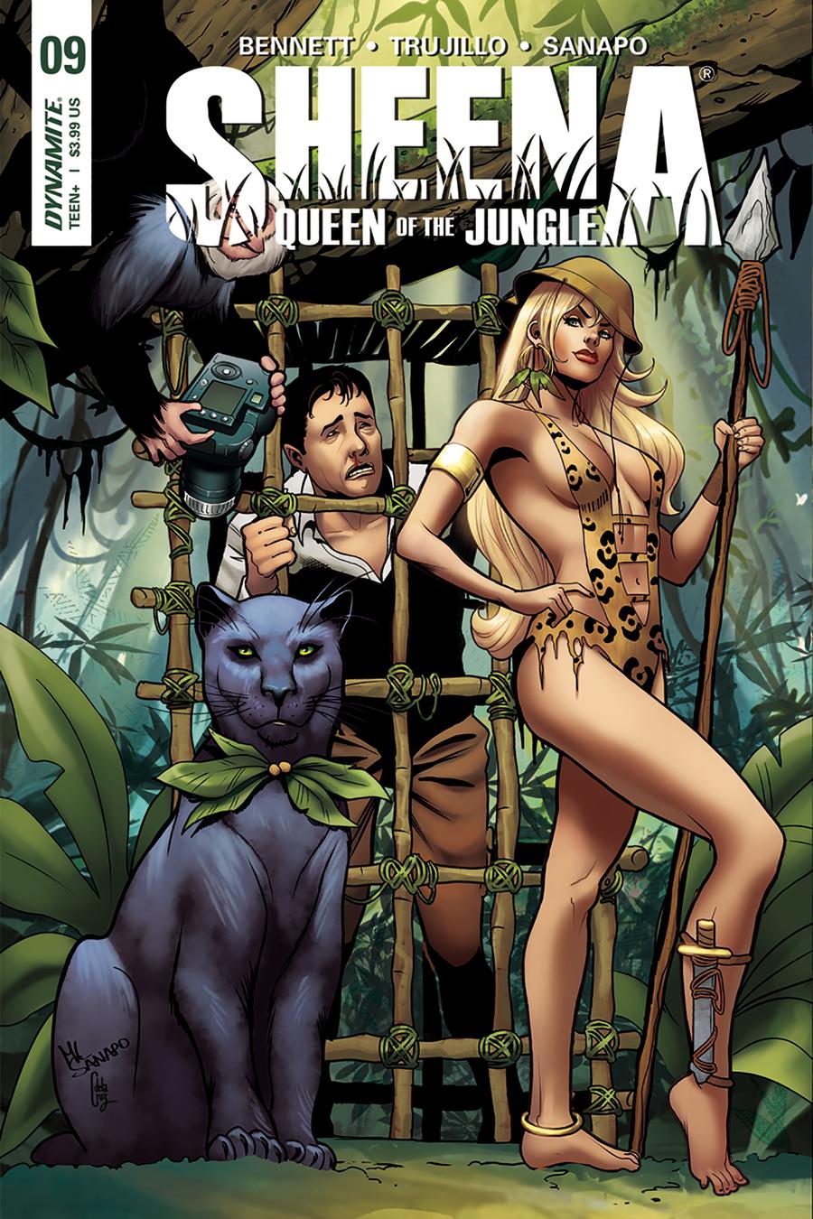 Sheena Vol 4 #9 Cover A Regular Maria Sanapo Cover