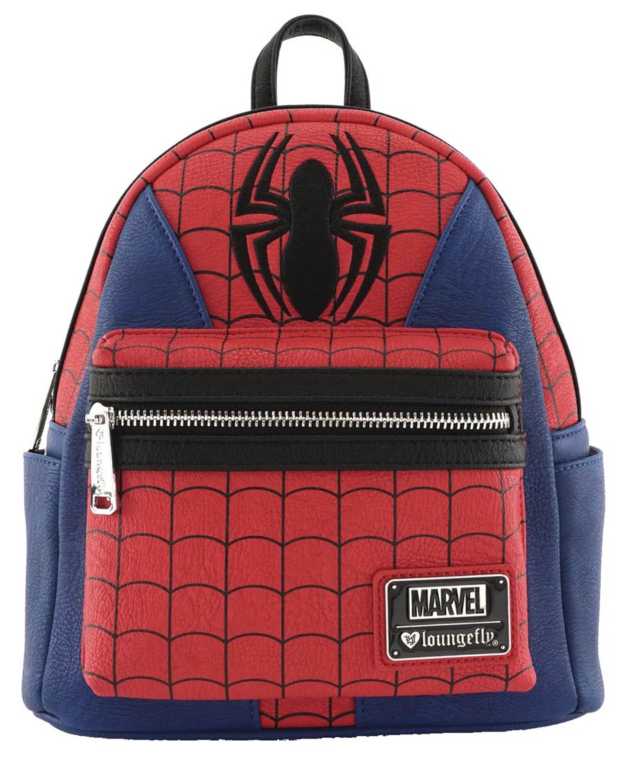 Spider-Man Suit Loungefly Mini Backpack