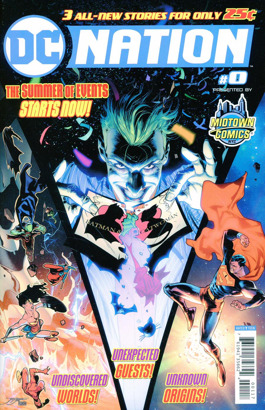 DC Nation #0  Midtown Edition Jorge Jimenez Cover