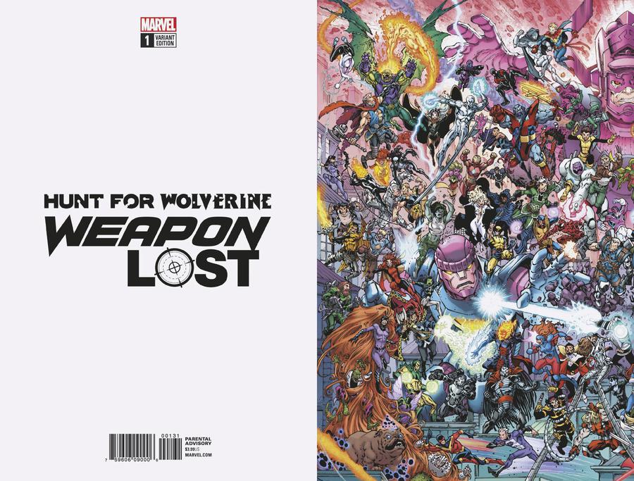 Hunt For Wolverine Weapon Lost #1 Cover C Variant Todd Nauck Wheres Wolverine Connecting Cover (1 Of 4)