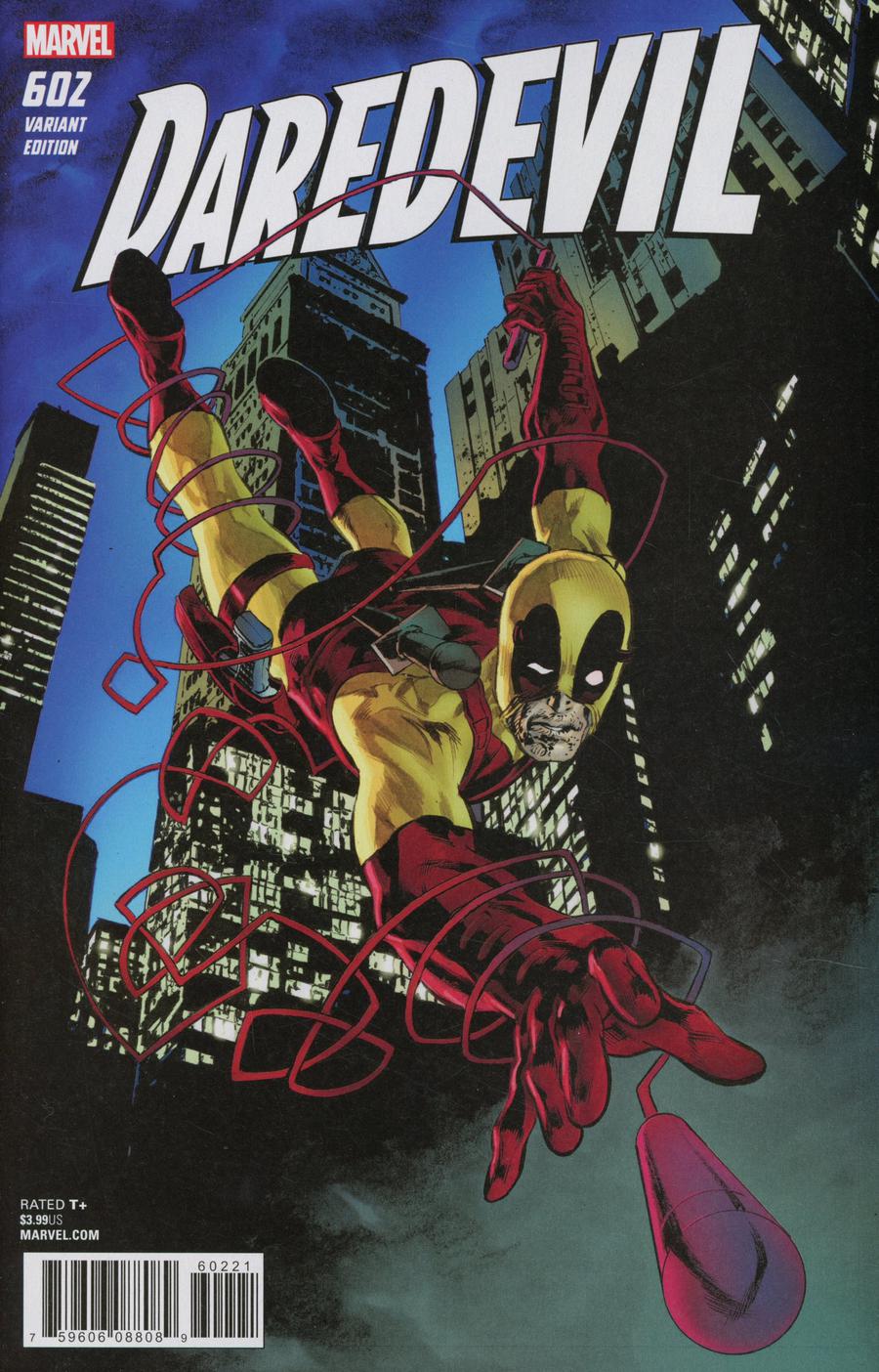 Daredevil Vol 5 #602 Cover B Variant Mike Perkins Deadpool Cover