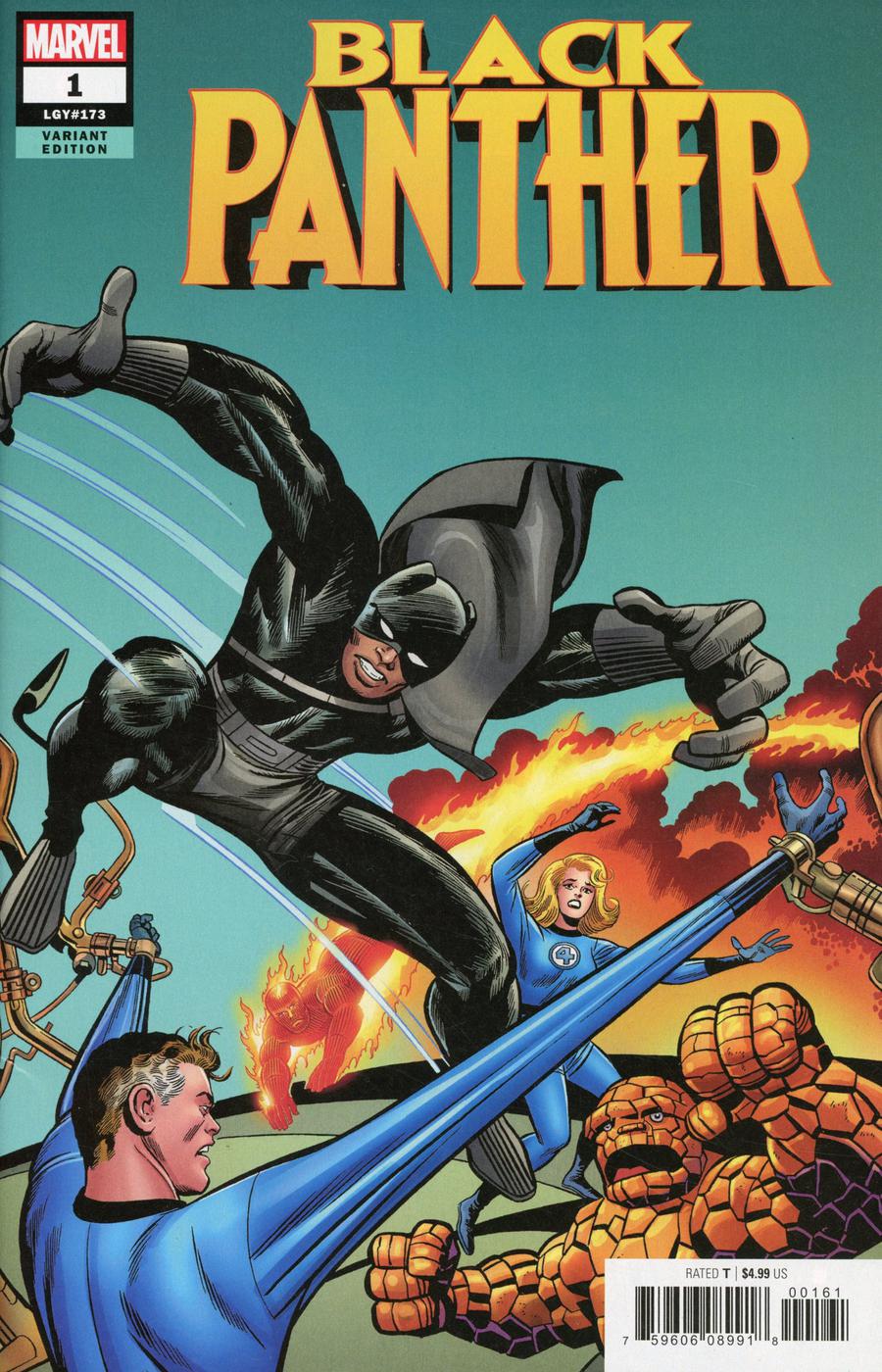 Black Panther Vol 7 #1 Cover K Incentive Jack Kirby Remastered Color Variant Cover