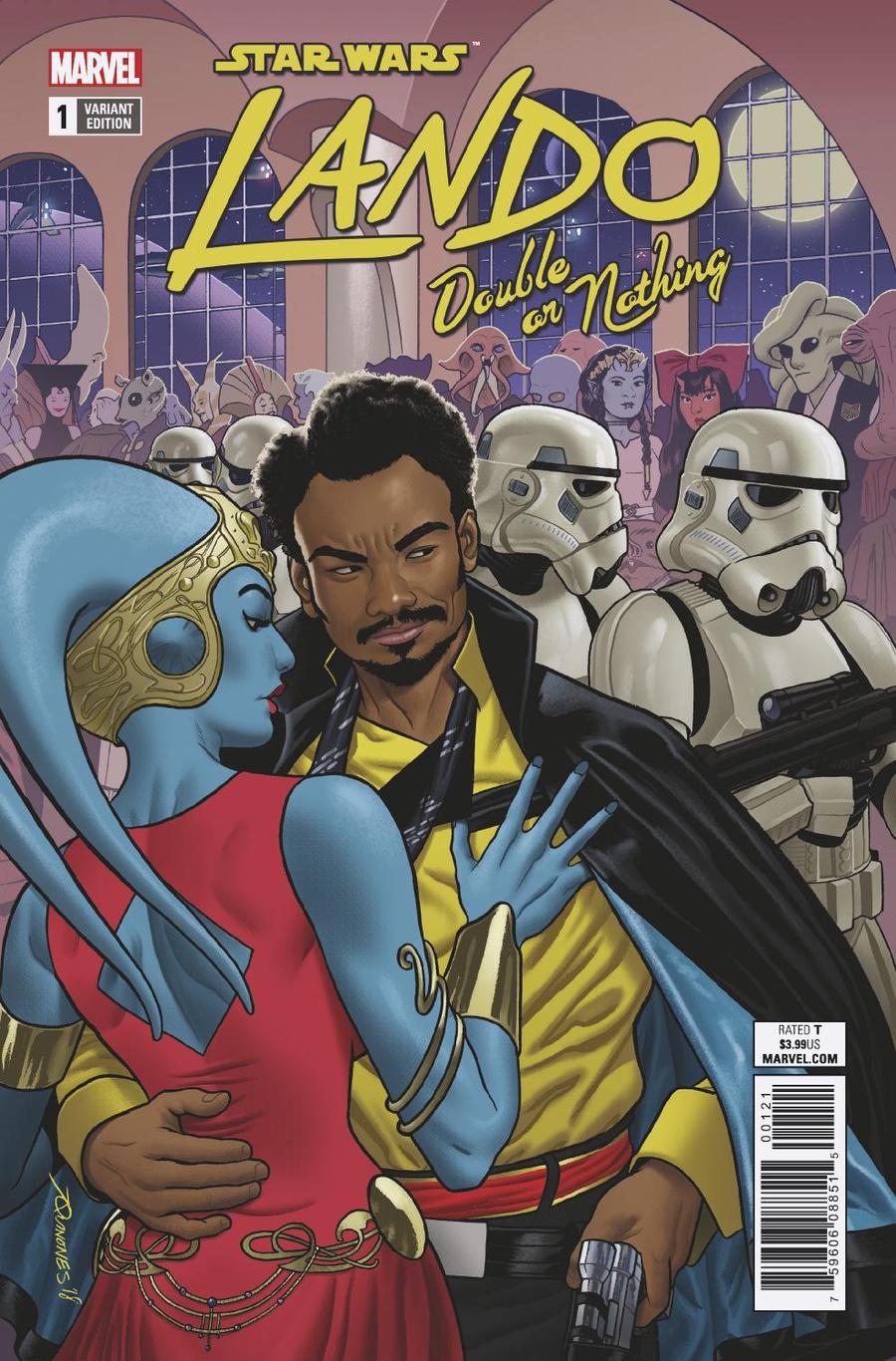 Star Wars Lando Double Or Nothing #1 Cover E Incentive Joe Quinones Variant Cover